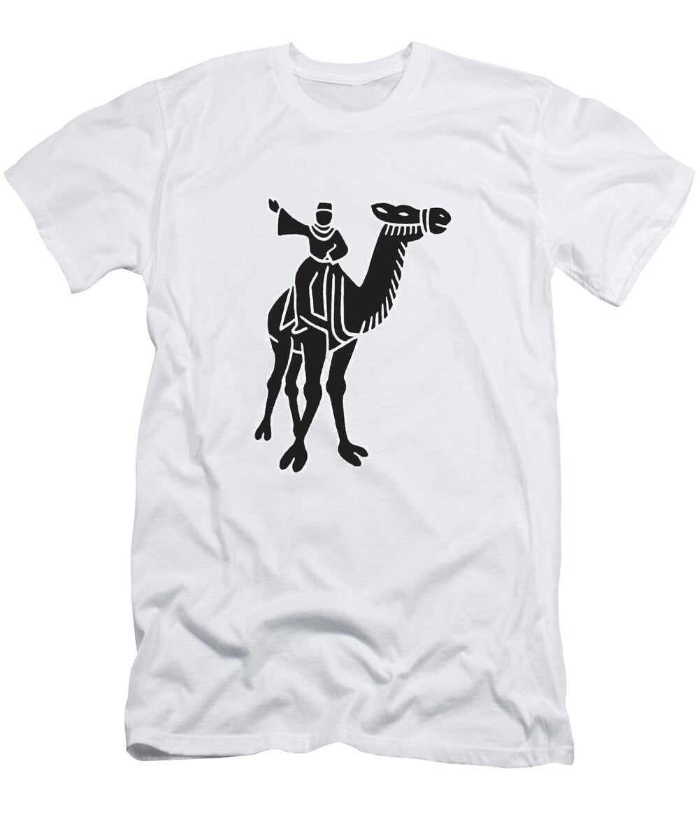 1 Person on Camel Csa Images T-Shirt