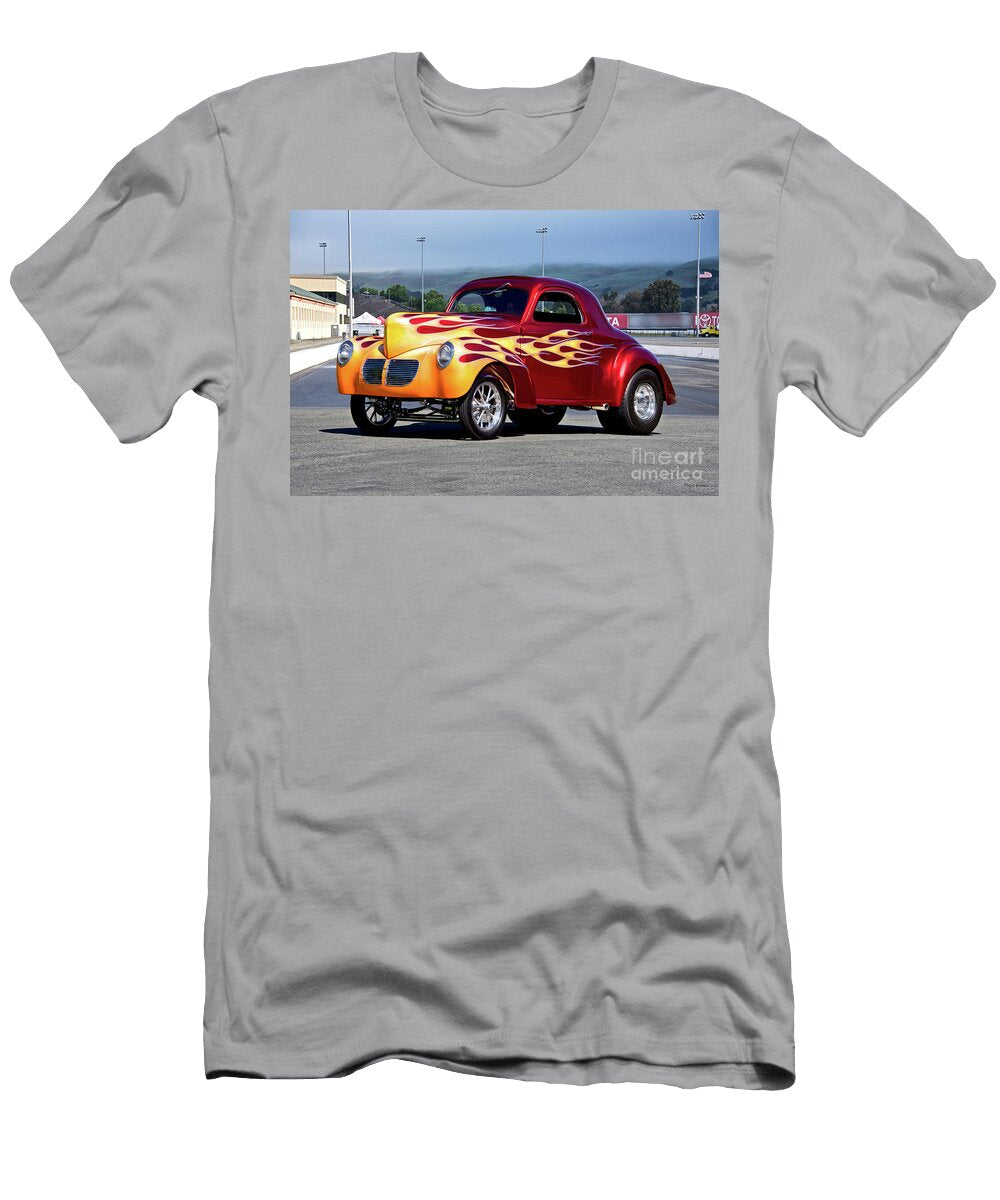 1940 Willys Coupe Staging Lane Dave Koontz T-Shirt