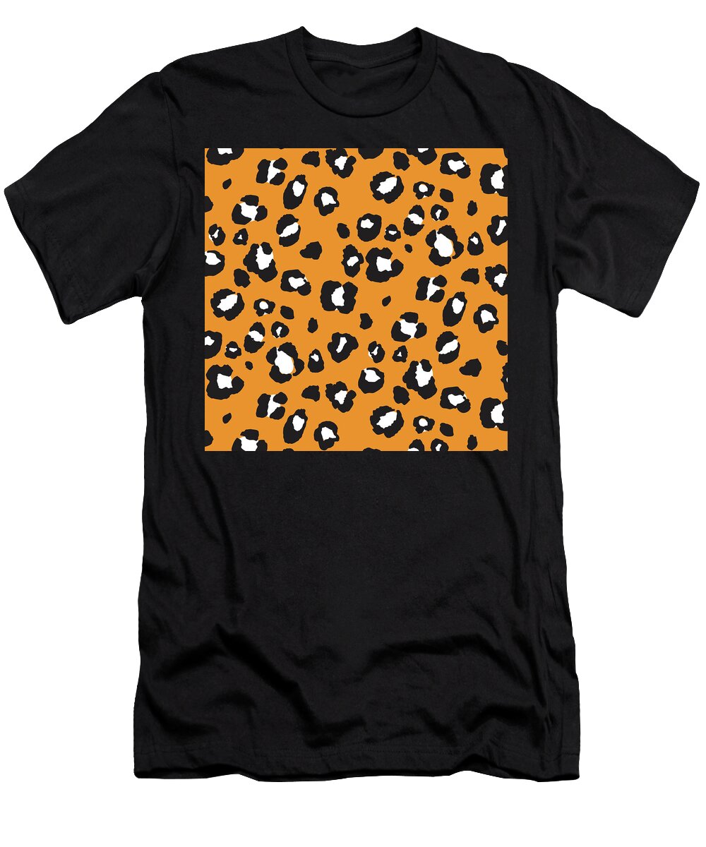 4 Leopard Print Pattern Julien T-Shirt