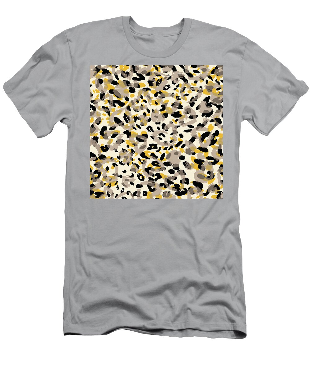 Animal Print Leopard Texture Background Julien T-Shirt