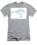 Cheetah Cat Mammal Skeleton Drawing Frank Ramspott T-Shirt