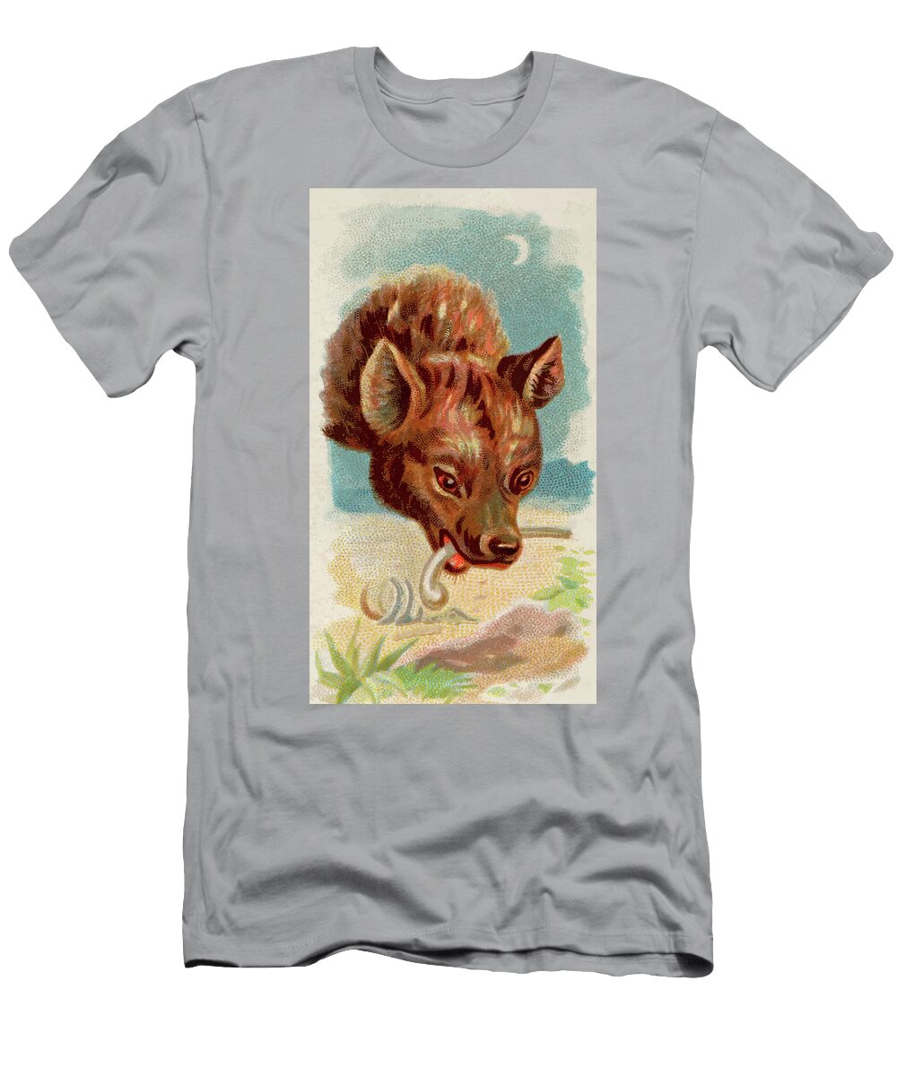 Hyena Vintage Animal Illustration Vintage Animal Illustrations T-Shirt