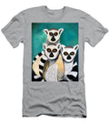 Lemurs Leah Saulnier the Painting Maniac T-Shirt