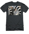 Ring Tailed Lemur Two Huddled Together for Warmth Ernie Janes Natureplcom T-Shirt