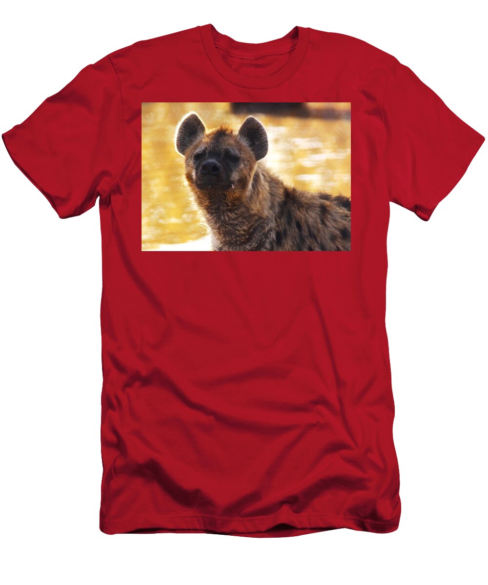 Serene Hyena By the Water Brittney Powers T-Shirt