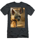 Thoughtful Striped Hyena Brittney Powers T-Shirt