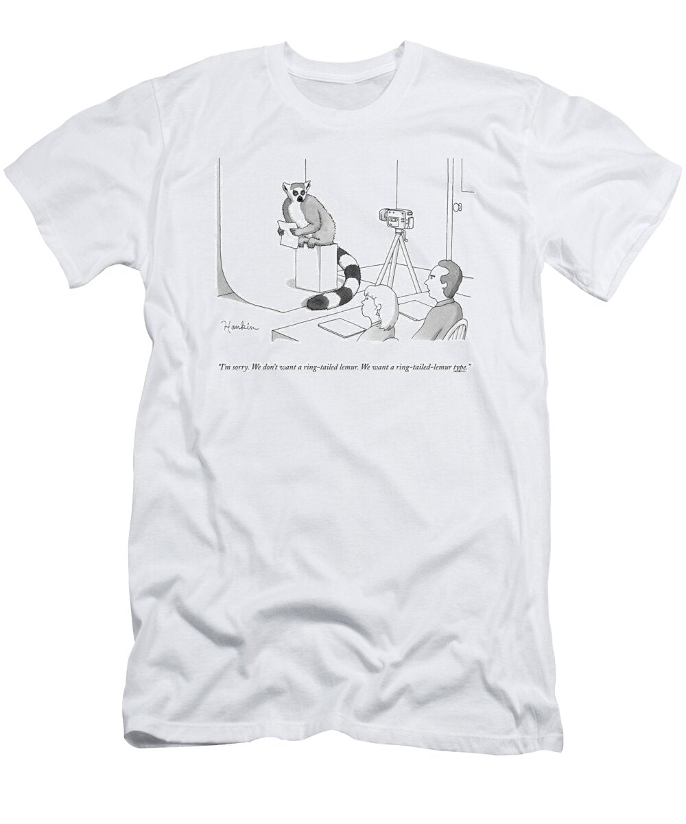 Two Casting Directors Speak to an Auditioning Charlie Hankin T-Shirt